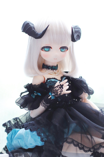 「小羊商店」BJD MDD DD 3分恶魔角 4分6分 通贩恶魔尖角