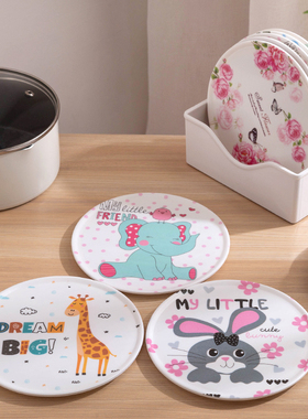 仿瓷隔热垫餐桌杯垫垫防烫耐高温家用北欧厨房餐垫耐摔碗垫盘垫