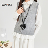 三福包饰春季 撒糖计划趣味爱心挂脖包包挂可爱俏皮装 饰519831