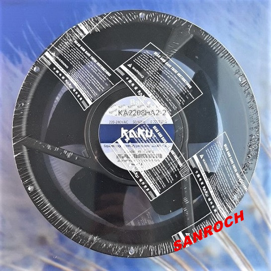 KA2208HA2-2P 台湾卡固KAKU交流轴流风机 双滚珠 配电盘散热风扇