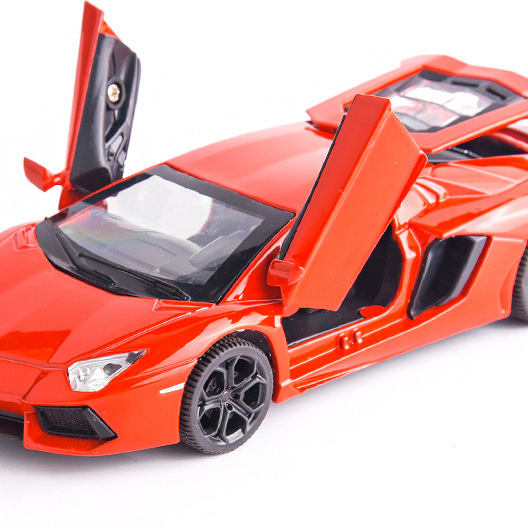 【盒装】天鹰兰博LP740 /LP770跑车名车合金跑车汽车模型声光回力