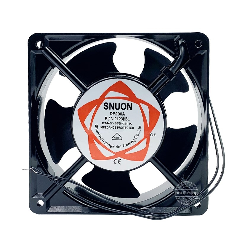 SUNUN DP200A 2123HBL AC  220V 0.14A 12CM 12038 机柜散热风扇 电脑硬件/显示器/电脑周边 散热器/风扇 原图主图