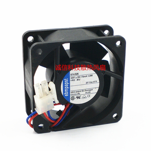 德国进口风机6025 614NH全新原装 24V变频器散热风扇 614NHH 614NN