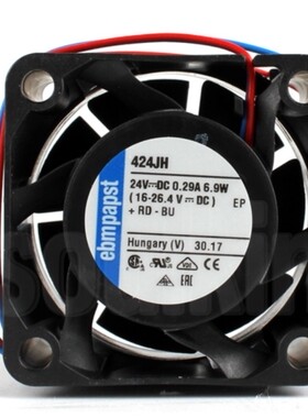 ebmpapst 424JH 24V 6.9W 4028  0.29A 散热风扇 高速风机