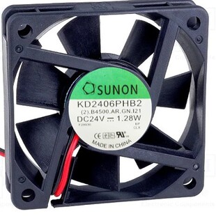 KD2406PHB2建准 24V 1.28W 60*60*15MM 6015 6CM/厘米 变频器风扇