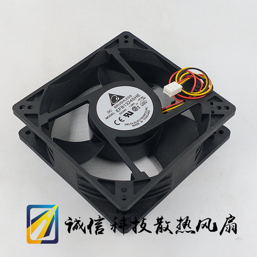 EFB1324SHE原装台达12738 12.7CM 丹佛斯变频器风扇 24V 1.38A
