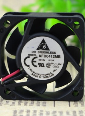全新台达 AFB0412MB -X01 4015 12V0.13A 静音 双滚珠风扇4CM