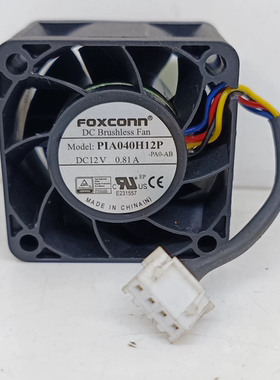 富士康PIA040H12P 4028 12V 0.81A散热风扇4cmM3电源散热风扇