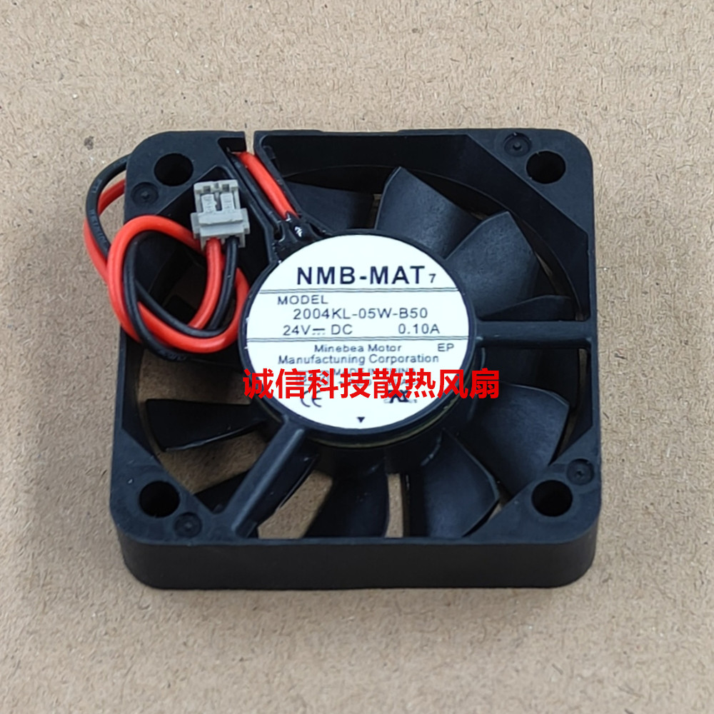 原装NMB-MAT 2004KL-05W-B50 24V 0.1A 5cm5010 施耐德变频器风扇