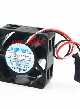 1608KL-05W-B39 24V 0.07A 美蓓亚NMB 4020 FANUC发那科系统风扇