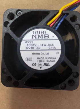 1608VL-04W-B46 4020 12V 0.11A 4CM 40*40*20MM变频器风扇