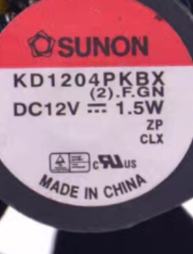 建准/SUNON KD1204PKBX 4020 12V 1.5W 4CM 双滚珠散热风扇