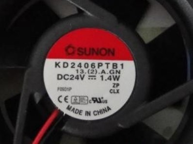 KD2406PTB1 6025 24V 1.4W 原装建准SUNON 60*60*25MM 双滚珠风扇