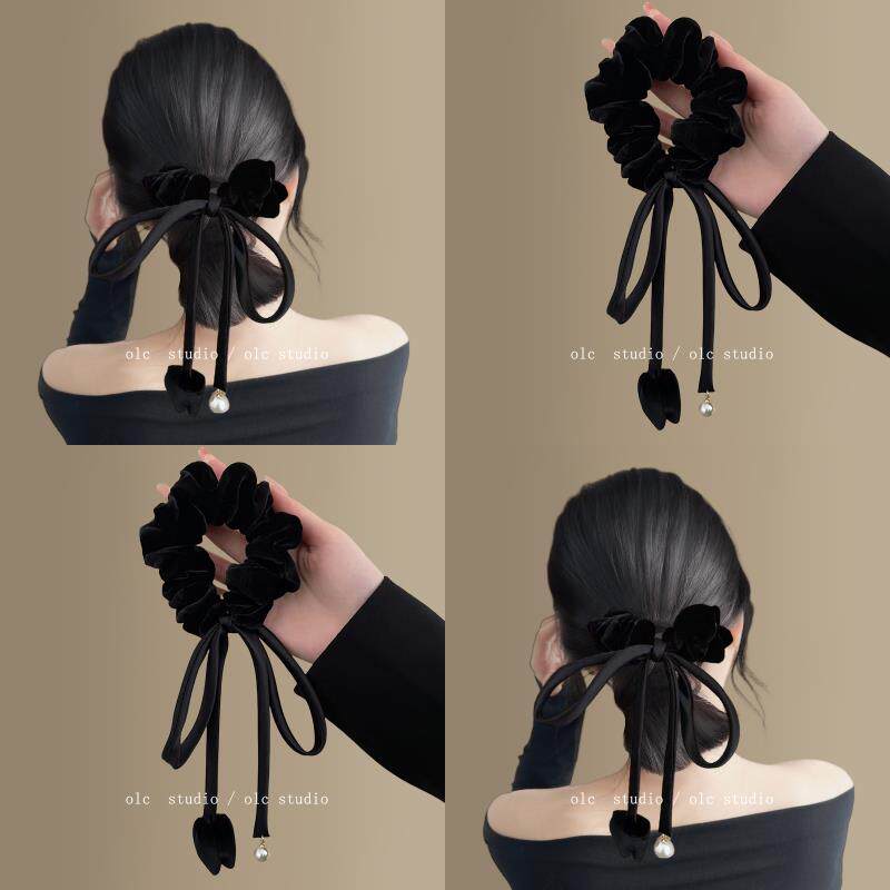 温婉千金~丝绒郁金香大肠发圈