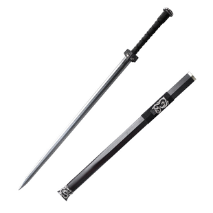 玄武汉剑 八面汉剑 龙泉沈广隆剑 宝剑 手工传统花纹钢剑 未开刃