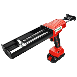 电动省力AB双管打胶枪600ml双组份组角胶结构胶玻璃胶美缝剂专用