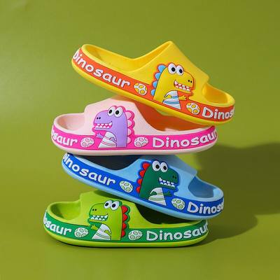 儿童拖鞋夏季恐龙卡通室内防滑