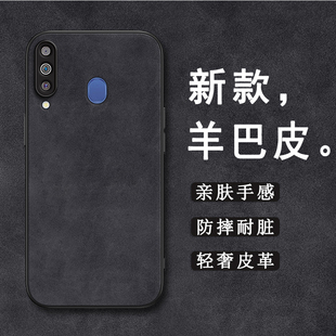 硅胶防摔软壳 M40简约轻奢新款 适用三星Galaxy M30手机壳M30S镜头全包M21复古商务M20轻奢M10保护套M10s男女款