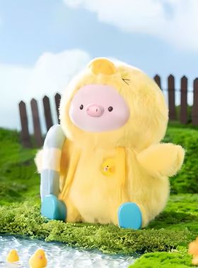 正品全新19八3芝呜猪猪也能飞系列盲盒潮流周边毛绒玩偶女生可爱