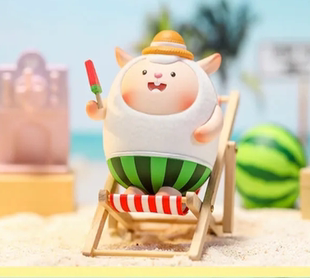 泡泡玛特 Flying DongDong爱吃冰系列手办盲盒popmart圣诞礼物