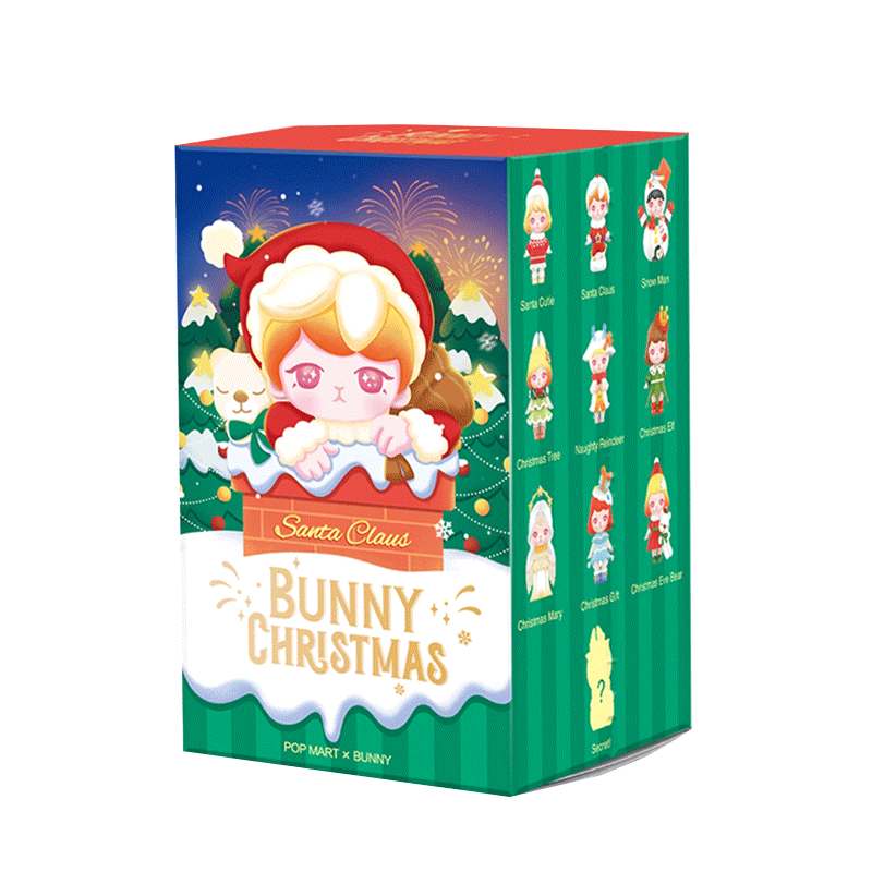 bunny2021泡泡玛特圣诞老人驯鹿