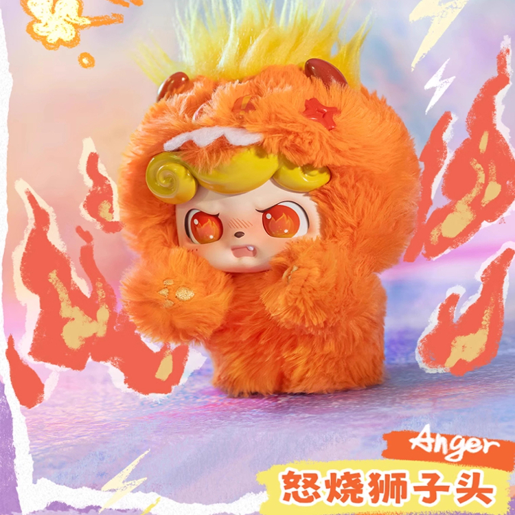 Q宝情绪毛毛怪盲盒潮玩