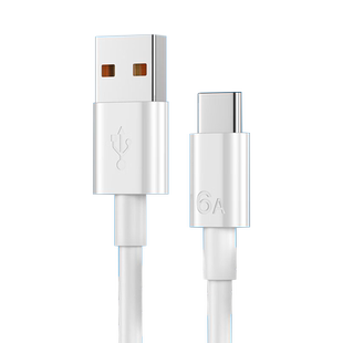 毕亚兹type c数据线6A超级快充100w充电器线tpyec适用华为小米vivo荣耀oppo手机tpc闪充加长2米冲电线