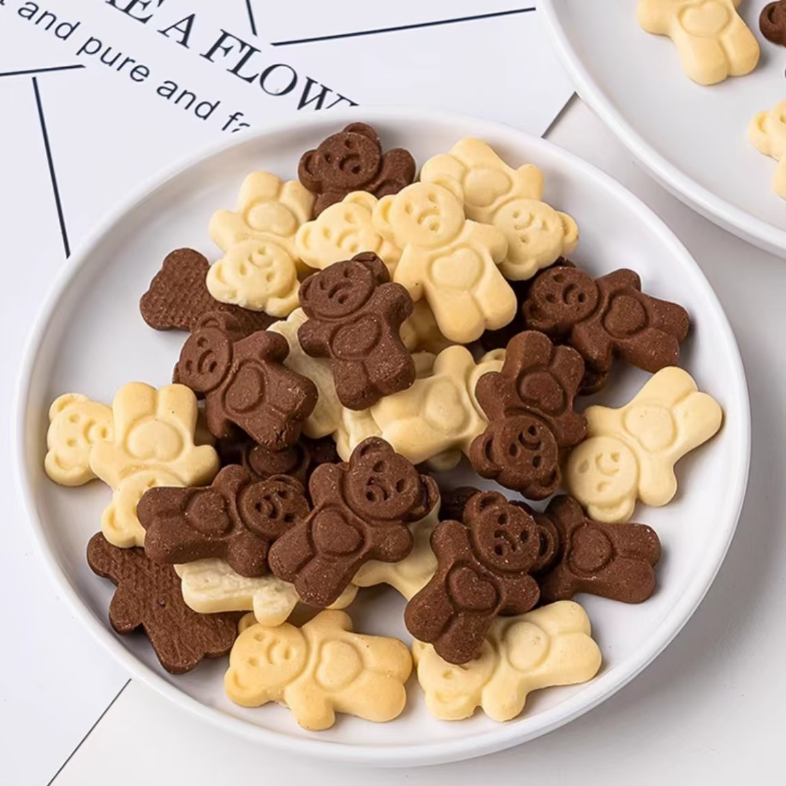 小熊饼干蛋糕装饰情人节蛋糕装饰熊头饼干卡通纸杯蛋糕装饰饼干B,节庆用品/礼品,节日装扮用品,淘宝优惠券,粉丝福利购,淘宝优惠卷