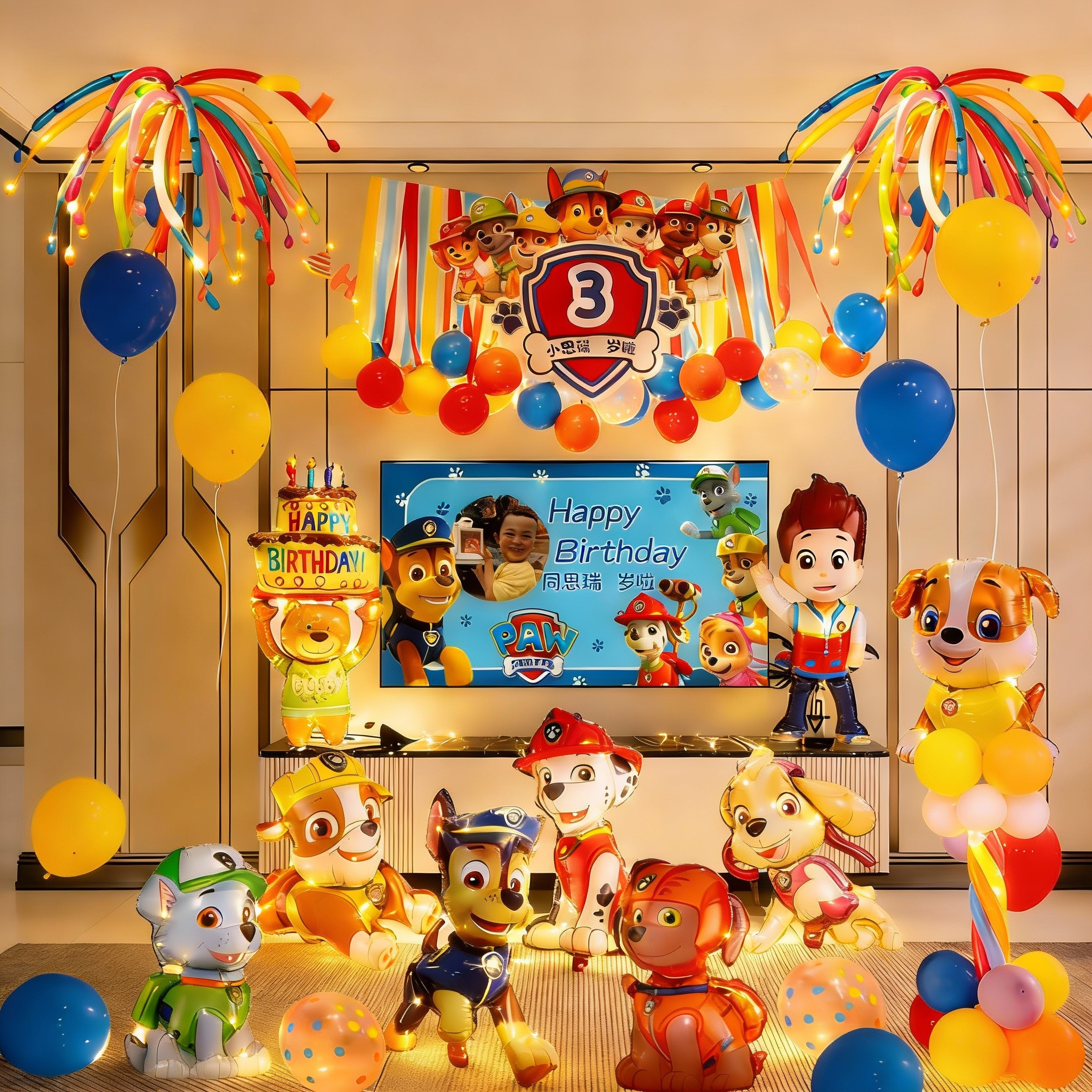 汪汪队主题生日布置3岁男孩气球派对场景氛围装饰女孩儿童背景墙,节庆用品/礼品,装扮布置套餐,淘宝优惠券,粉丝福利购,淘宝优惠卷