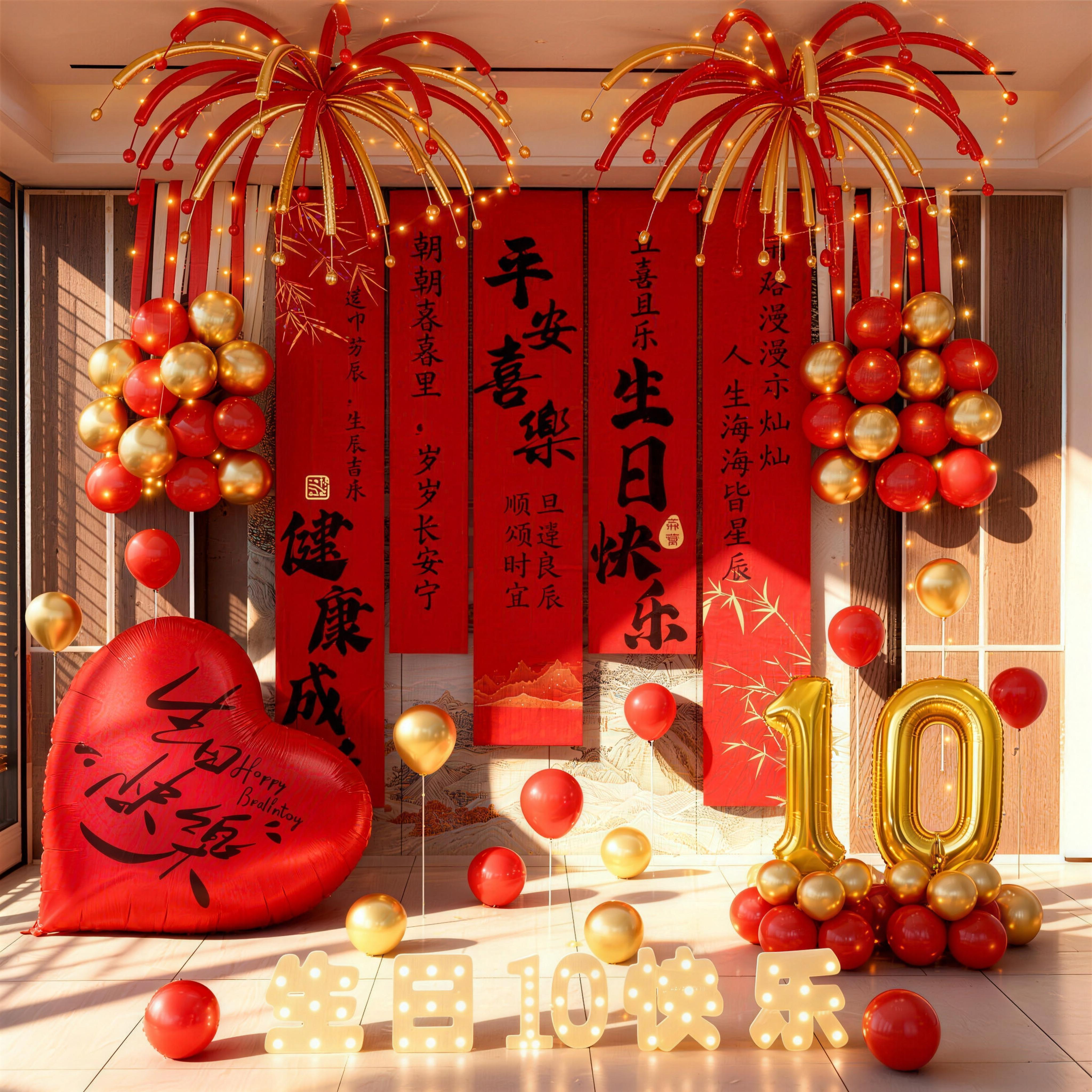 生日快乐场景布置装饰十岁男孩挂布氛围仪式女孩背景条幅12完灯宴,节庆用品/礼品,装扮布置套餐,淘宝优惠券,粉丝福利购,淘宝优惠卷