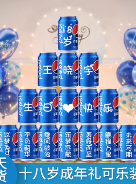 18岁成人礼男生女生生日装饰