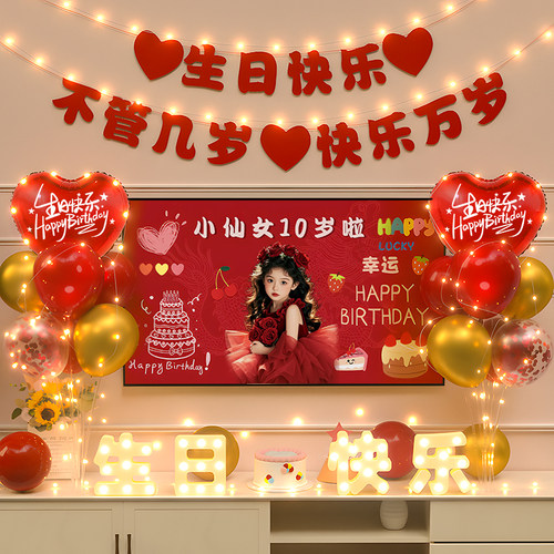 【小红书推荐】生日布置一套搞定