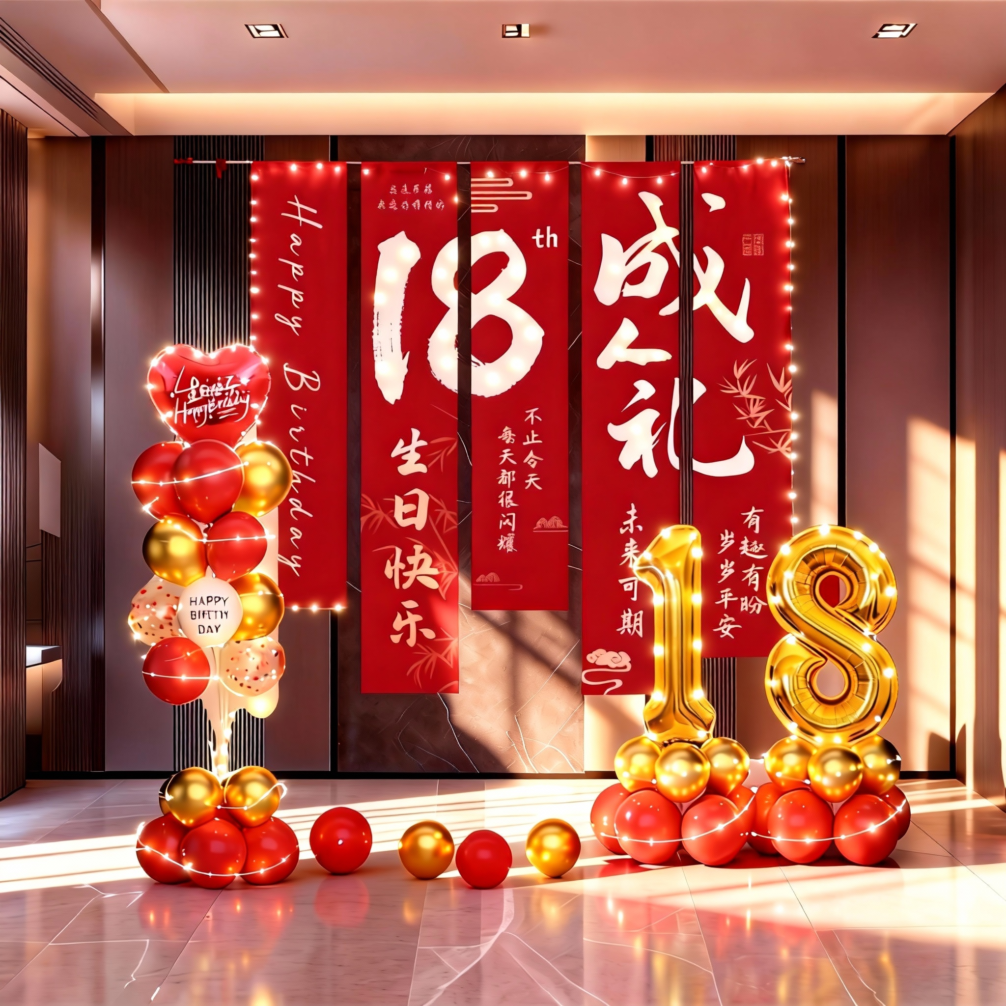 生日party场景布置装饰男生快乐条幅高级女生背景挂布氛围感道具,节庆用品/礼品,装扮布置套餐,淘宝优惠券,粉丝福利购,淘宝优惠卷