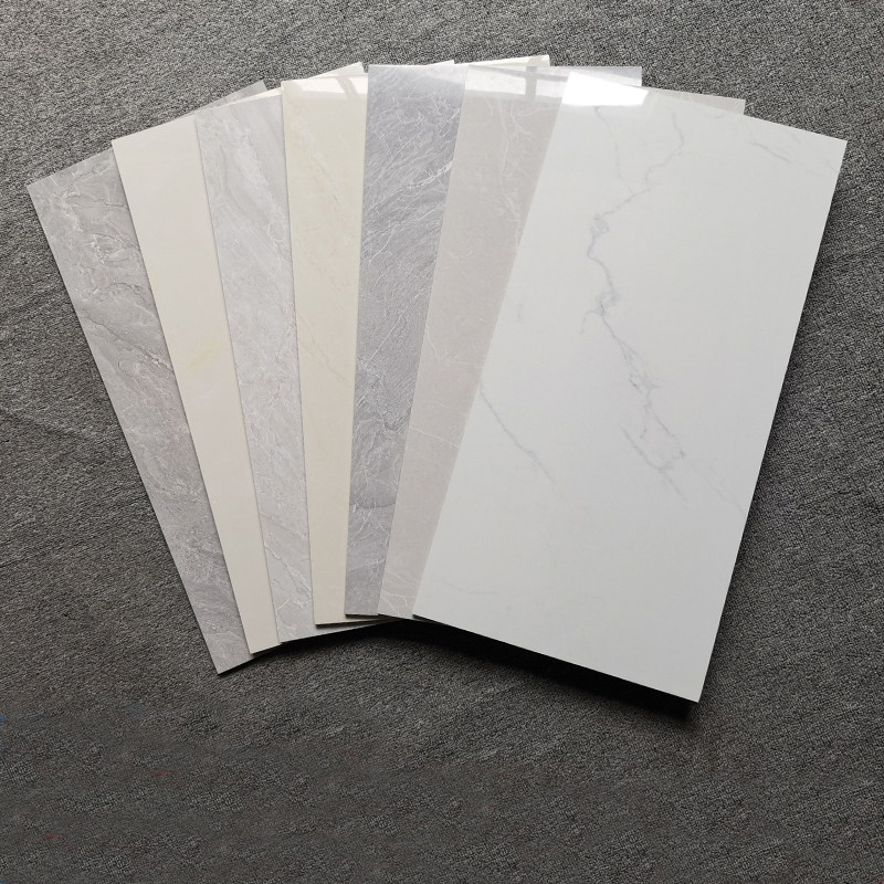 客厅瓷砖400x800卫生间厨房亮光墙砖卧室阳台大理石纹釉面砖瓷片