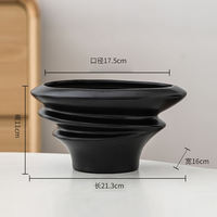 White Phalaenopsis flower pot with a light luxury and high-end feel. Home ceramic assembly flower pot. High-end orchid special flower pot with free shipping thumbnail 8