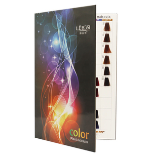 正品汤妮康妆丽品丝染膏色板毛发彩色毛板发廊理发店幼儿园颜色卡