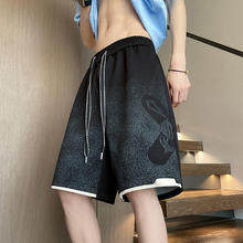 夏季短裤男款2025新款美式潮牌宽松凉感运动冰丝五分裤子男士外穿,男装,短裤,淘宝优惠券,粉丝福利购,淘宝优惠卷
