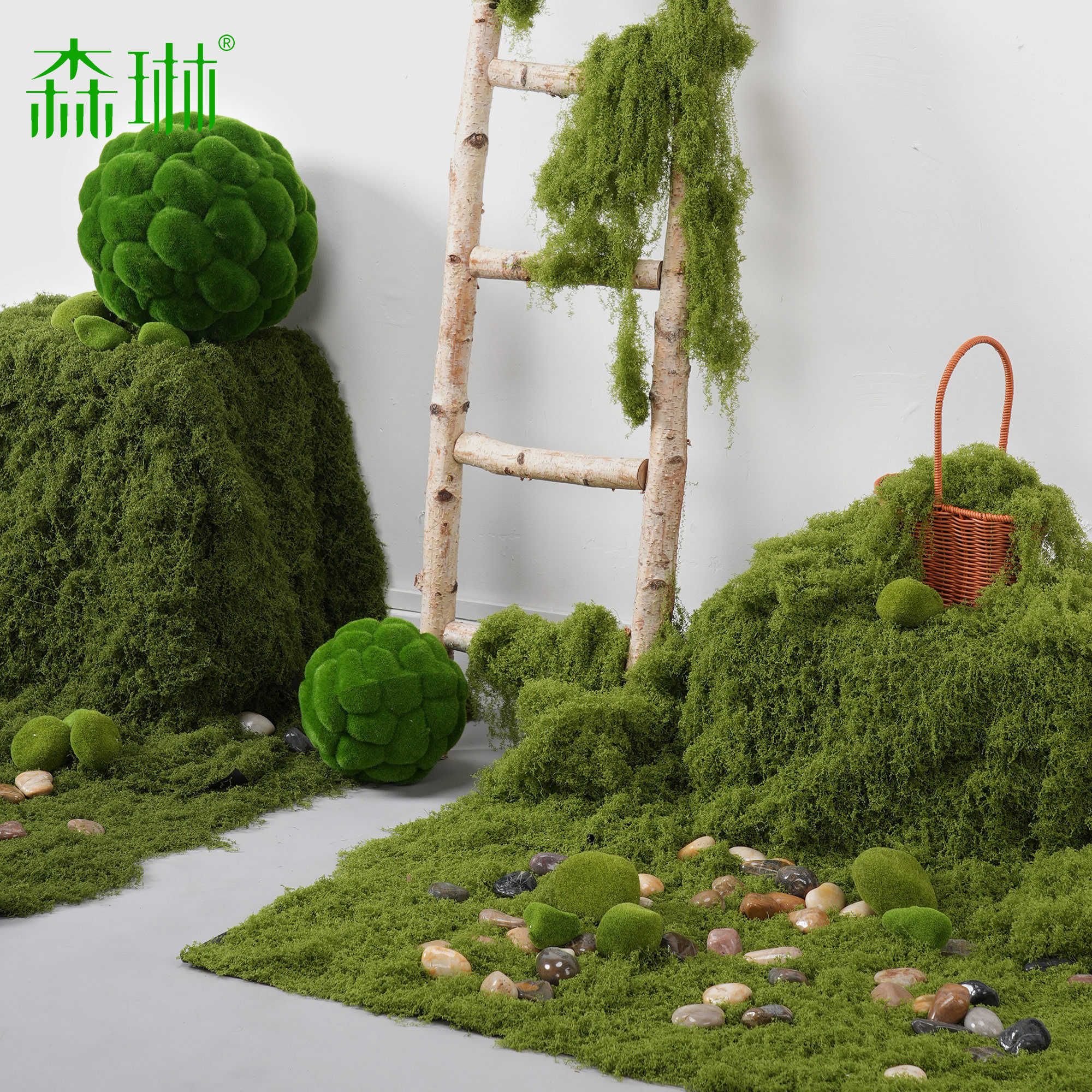 仿真苔藓草皮造景微景观装饰假青苔绿植铺面仿生草坪墙面软装植物