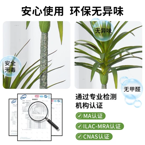 Легкая роскошная гостиная моделирование зеленого растения Дракона Кровавого дерева Связанные фальшивые деревья сажают горшечные декоративные украшения бонсай