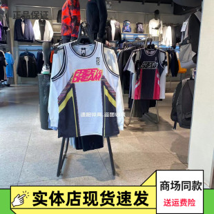 背心快干科技172221103 安踏男子2022夏季 新品 篮球针织时尚 无袖