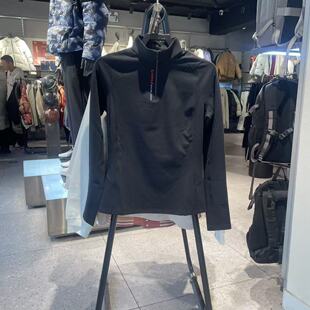 安踏长袖t恤女2026春新款CHN系列高弹磨毛保暖针织上衣162617404S