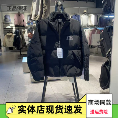 安踏防泼水羽绒服女面包服外套