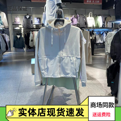 安踏加绒密暖绒潮流宽松连帽卫衣