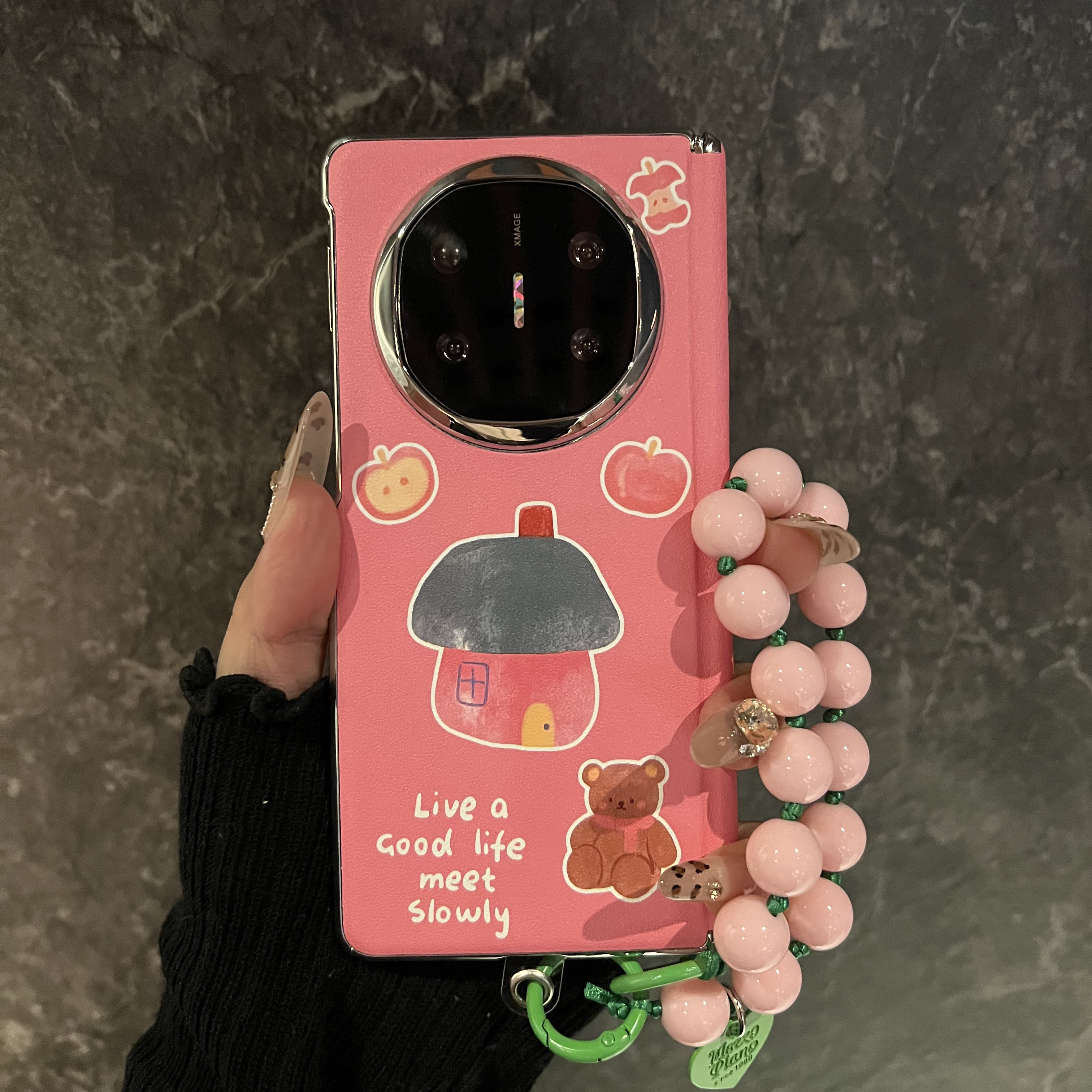 苹果屋小熊适用华为matex6手机壳