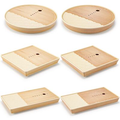 密胺仿木纹冰盘442511