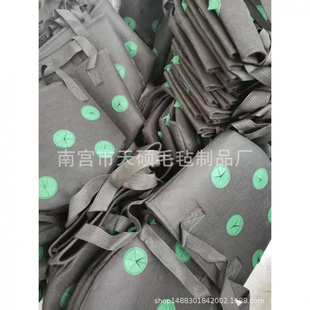 亚马逊种植袋 毛毡无纺布黑色美植袋 草莓育苗袋多口种植盆悬挂式