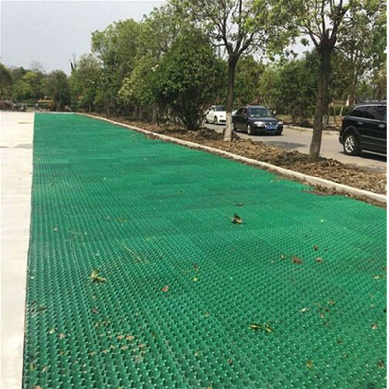 屋顶花园绿化植草格停车场