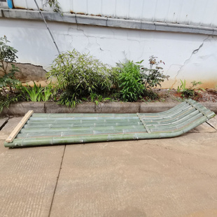 儿童竹筏船环保玩具水上体验亲子充气船装饰道具无动力水上漂流