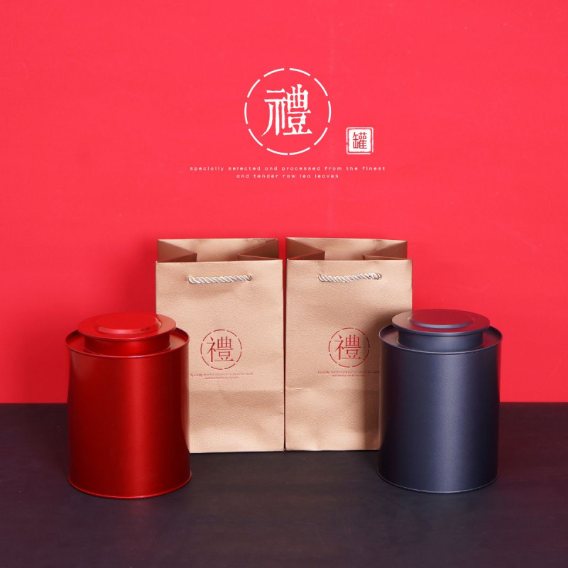 通用马口铁茶叶罐6612