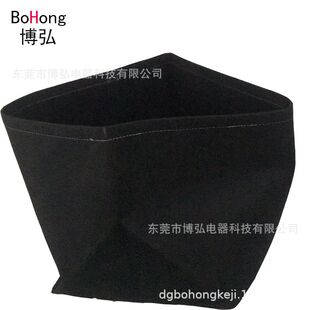 博弘100加仑无纺布育苗袋种植树美花盆 黑色加大厚可降解环保
